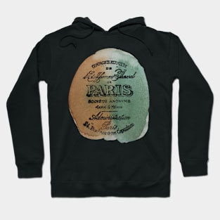 Watercolor Art Paris France Hoodie